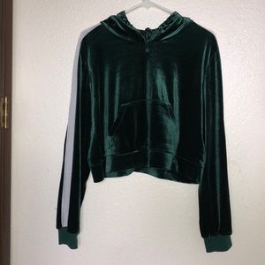 Forever 21 Velvet Hoodie
